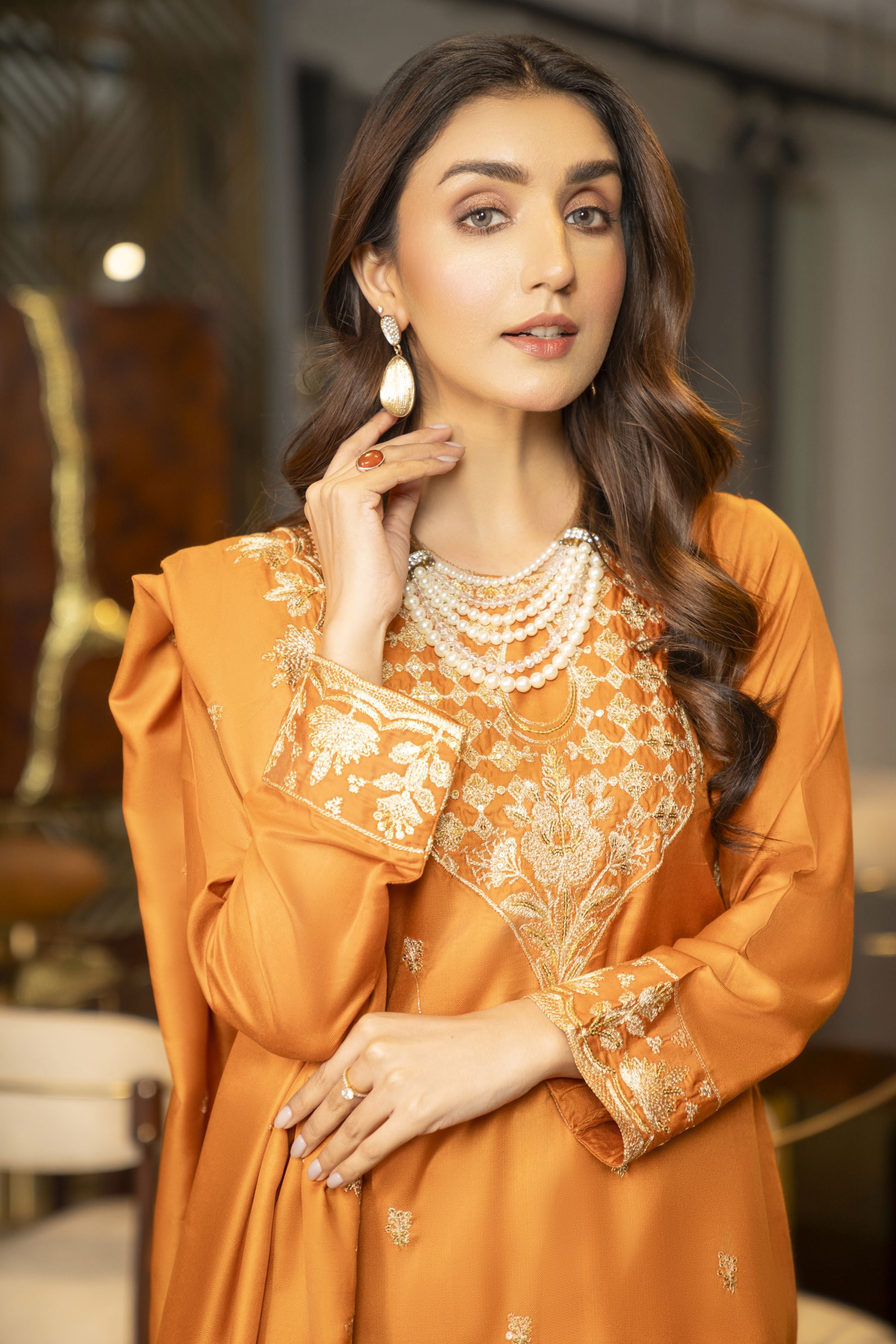 Pashmina Winter Shawl Collection by Sakeena Hasan SHP2