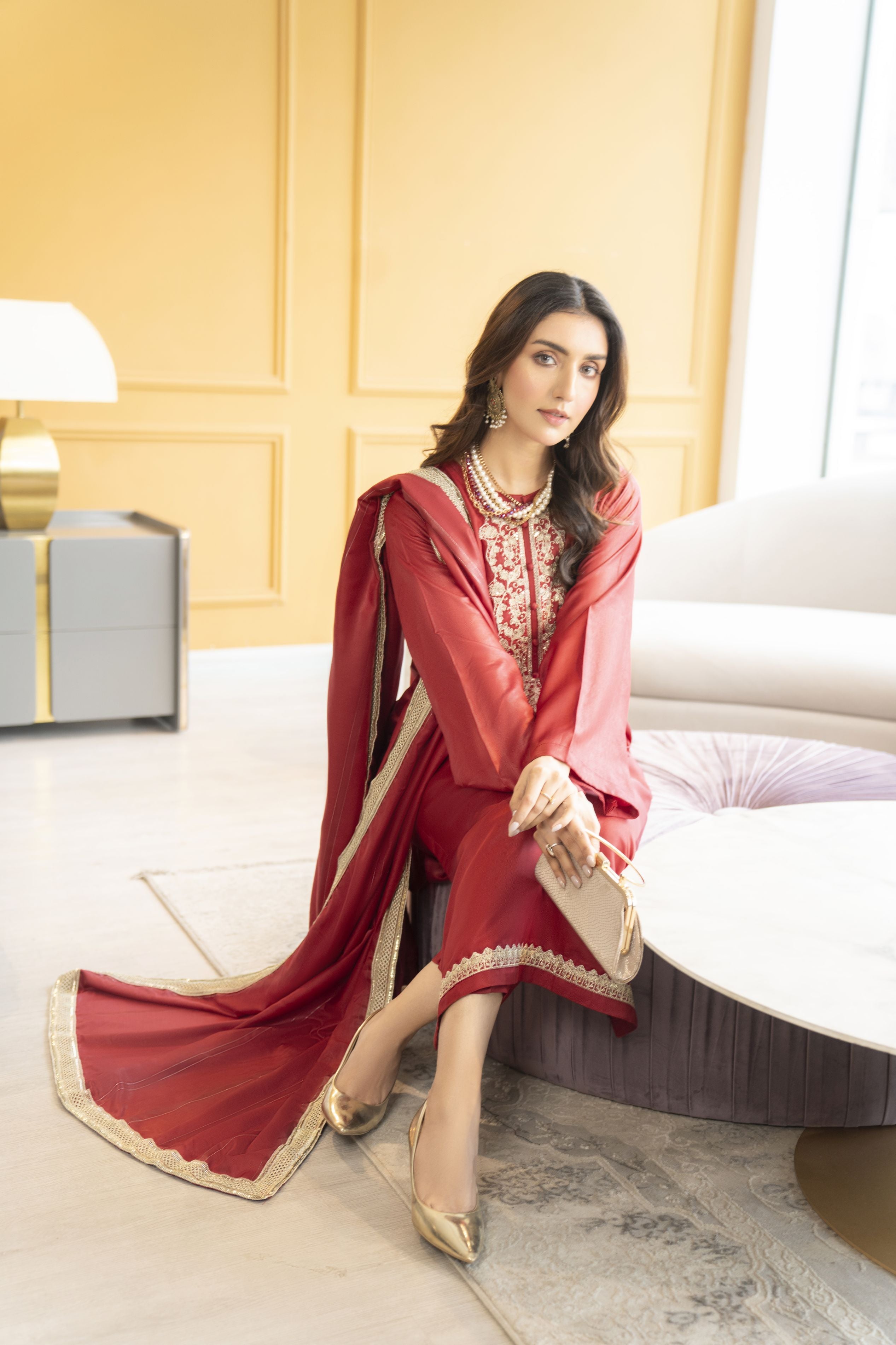 Pashmina Winter Shawl Collection by Sakeena Hasan SHP4