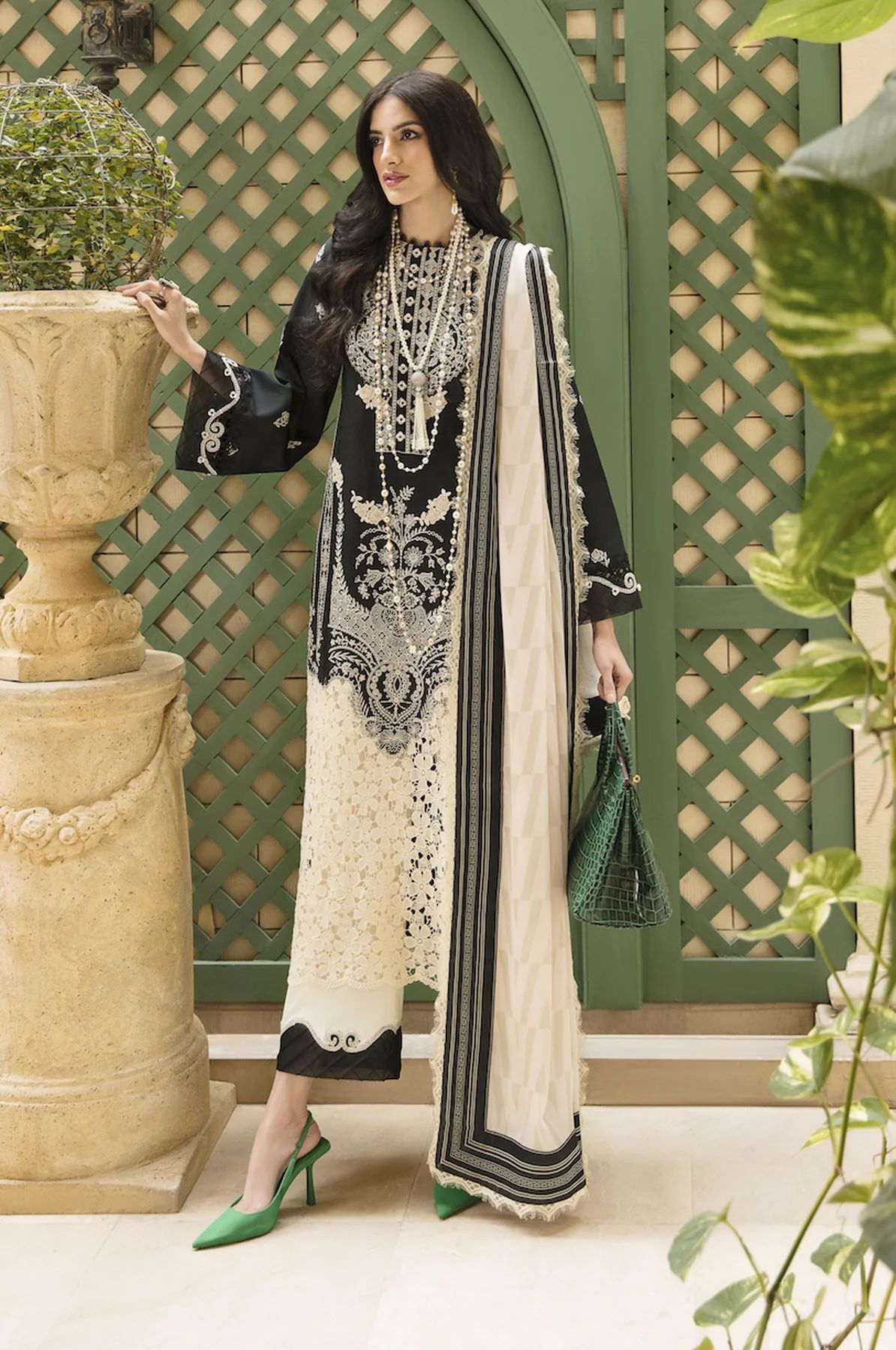 Sable Swiss Luxury Chiffli Lawn 14