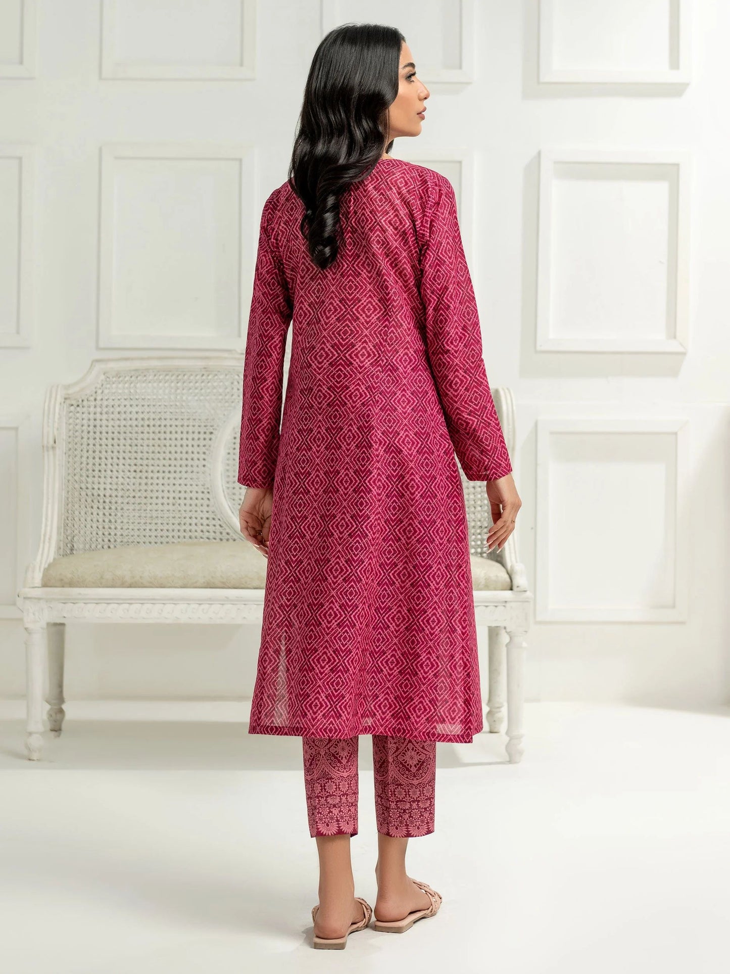 2pc Ready to Wear Dress by Limelight U2574-Red