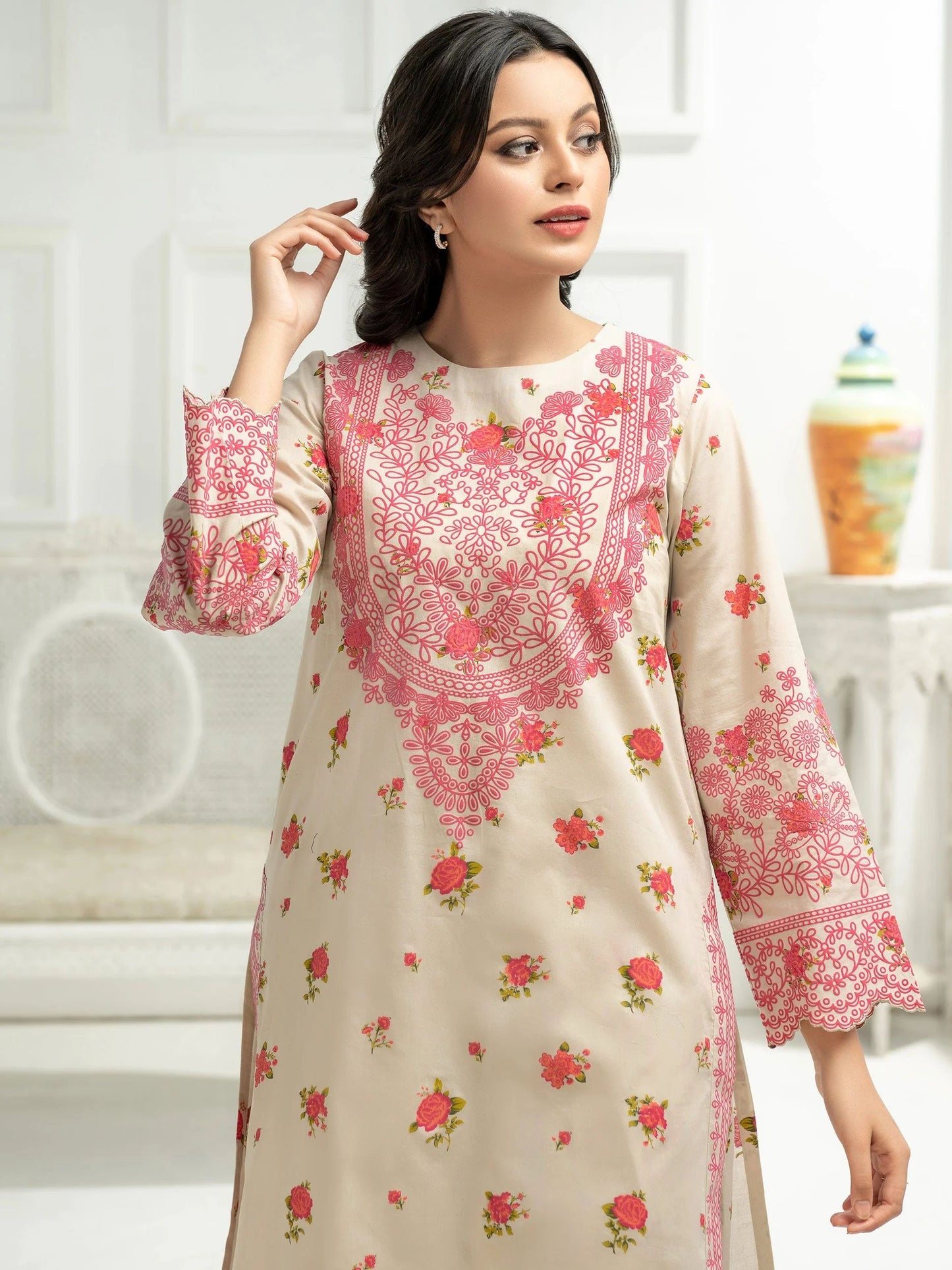 2pc Ready to Wear Dress by Limelight U2798-Skin