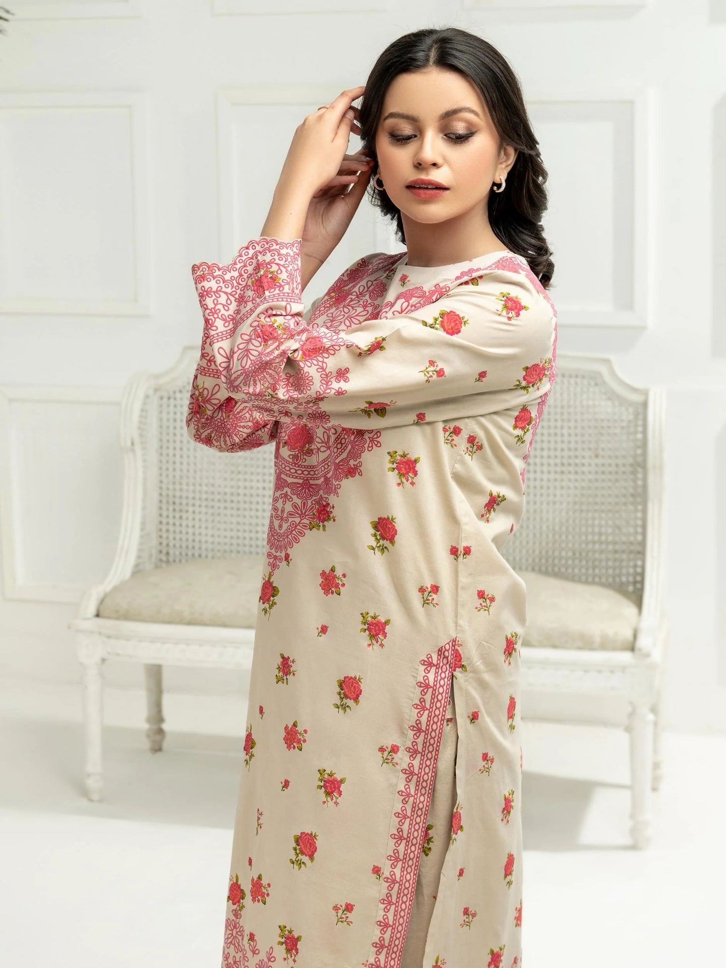 2pc Ready to Wear Dress by Limelight U2798-Skin