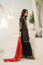 3pc Embroidered Organza Dress by Arwah YC10