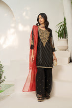 3pc Embroidered Organza Dress by Arwah YC10