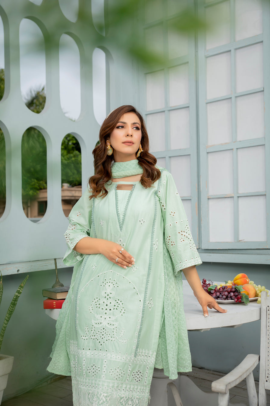 Noorma Kamal ChikanKari Lawn 01