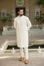 Men Plain Kurta Trousers Set ABNN3