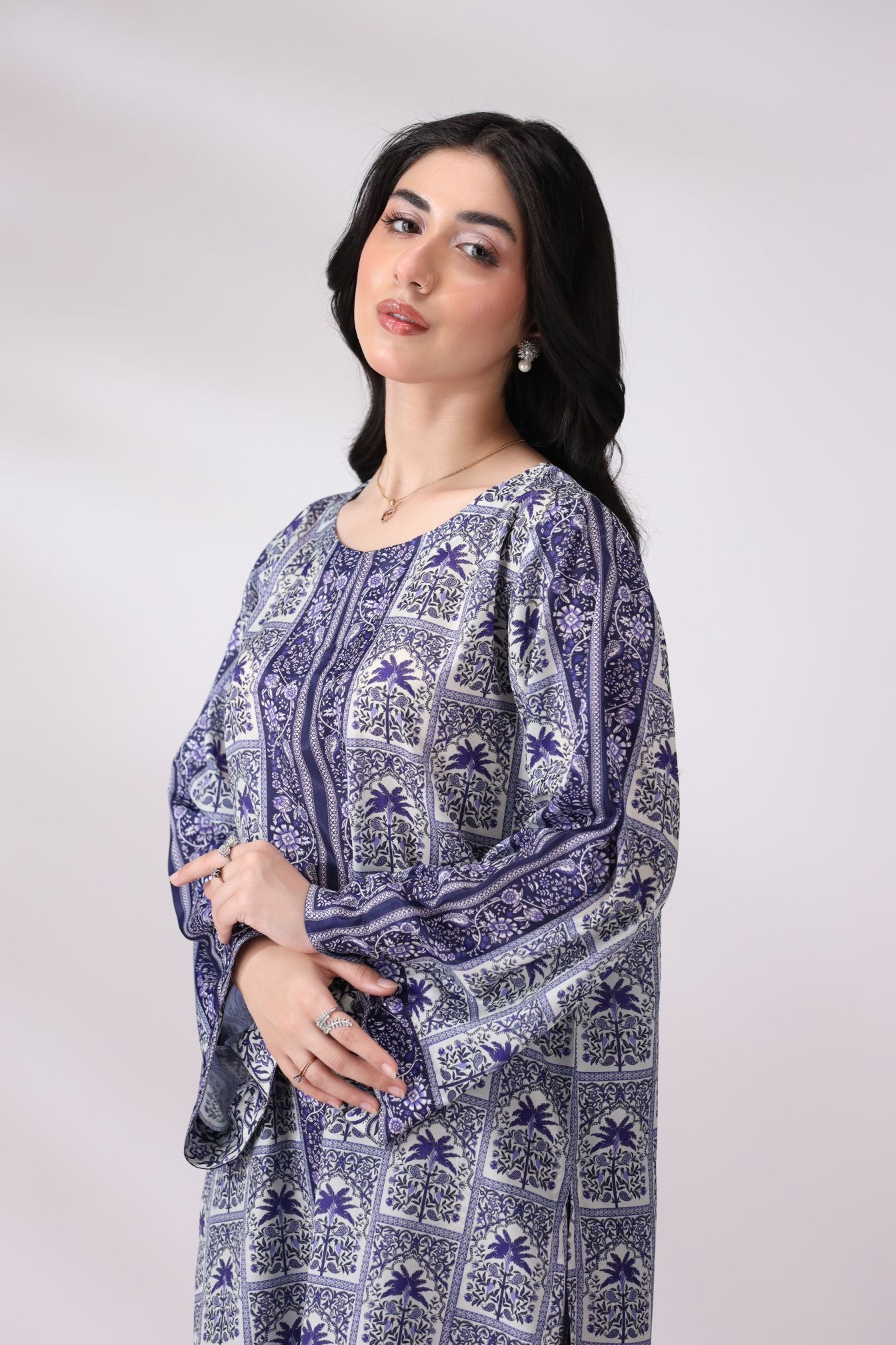 Sophisticated Crepe Silk Co-ord Set | Lush Drapes by Mohagni LDM1