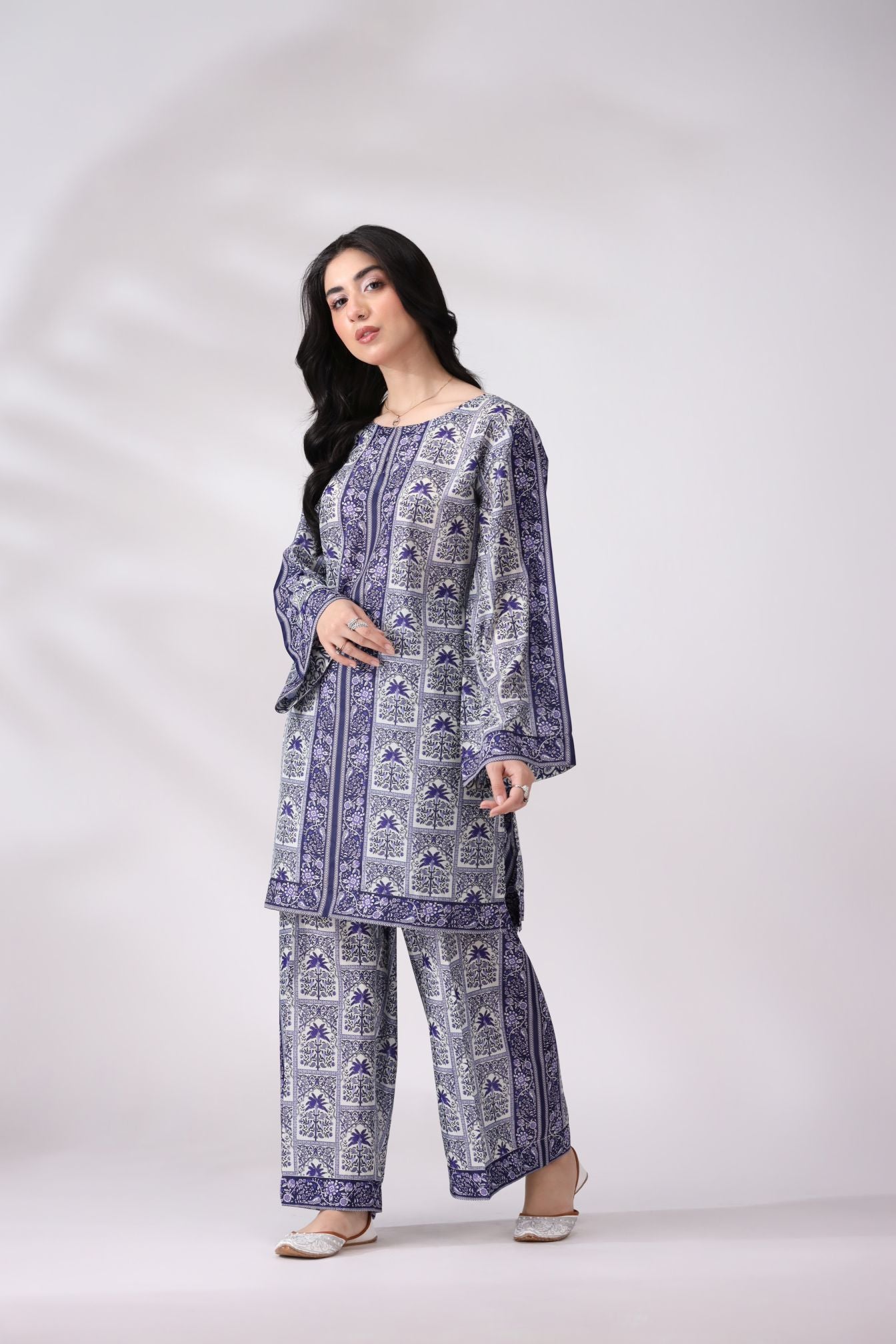 Sophisticated Crepe Silk Co-ord Set | Lush Drapes by Mohagni LDM1