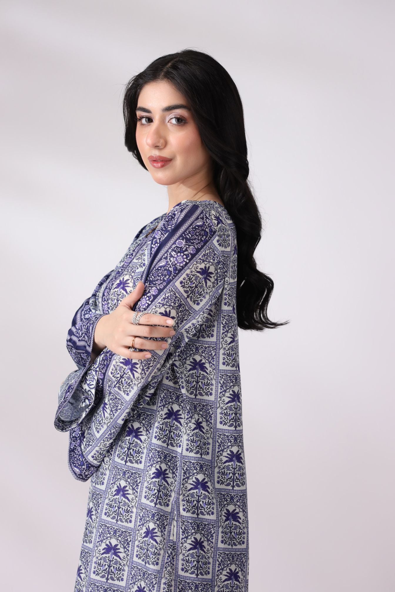 Sophisticated Crepe Silk Co-ord Set | Lush Drapes by Mohagni LDM1