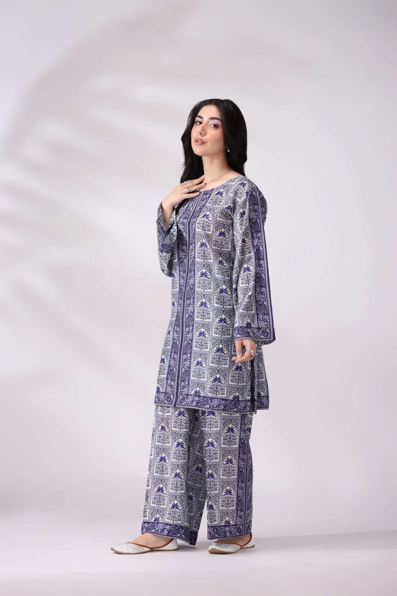 Sophisticated Crepe Silk Co-ord Set | Lush Drapes by Mohagni LDM1