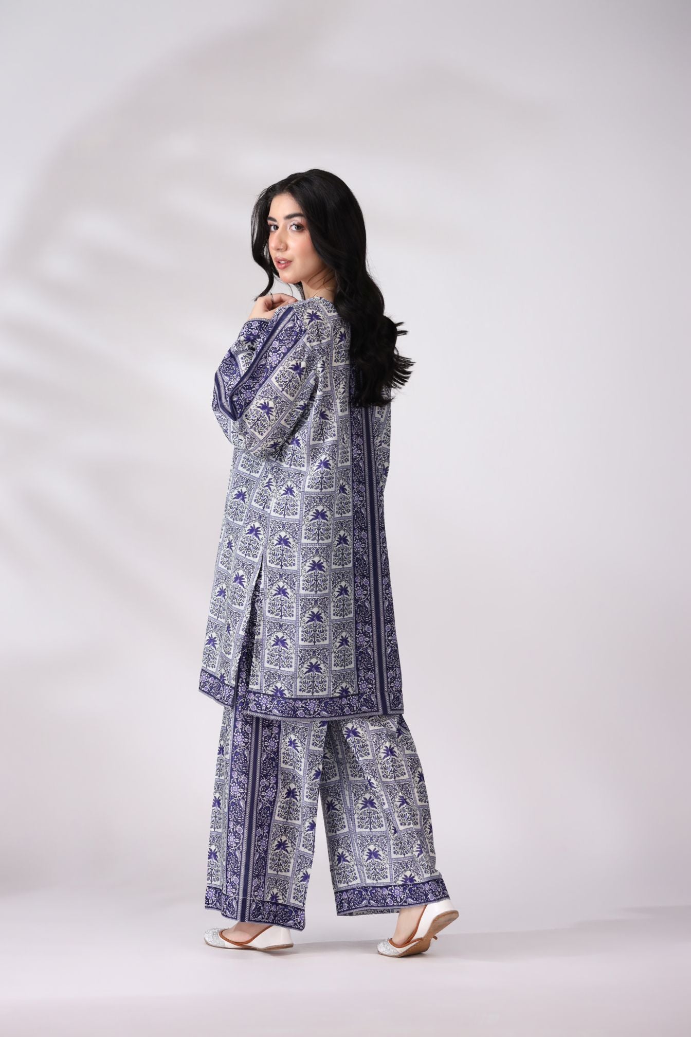 Sophisticated Crepe Silk Co-ord Set | Lush Drapes by Mohagni LDM1