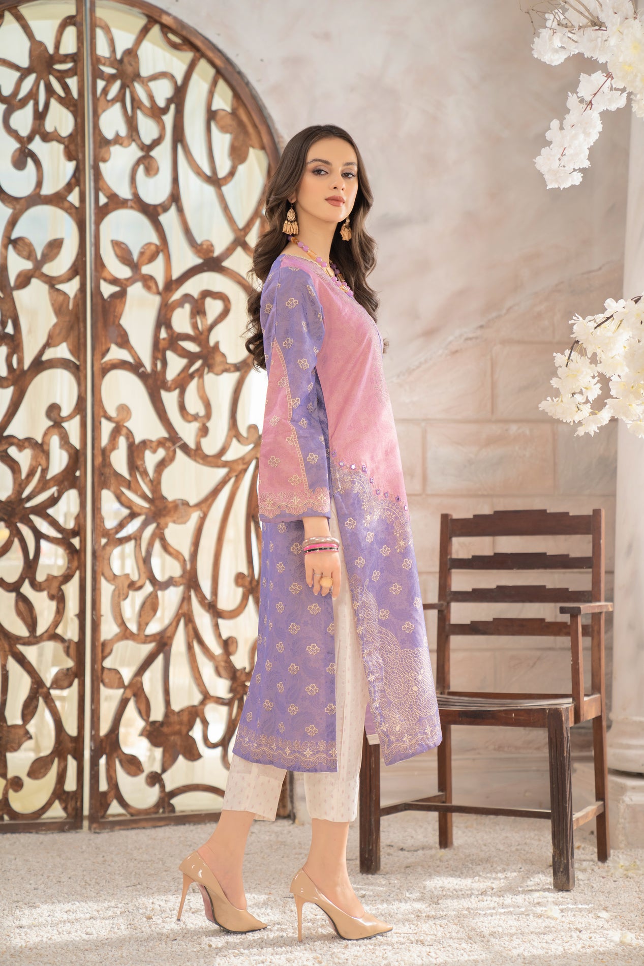 2pc Lawn Dress by Aabpara 10