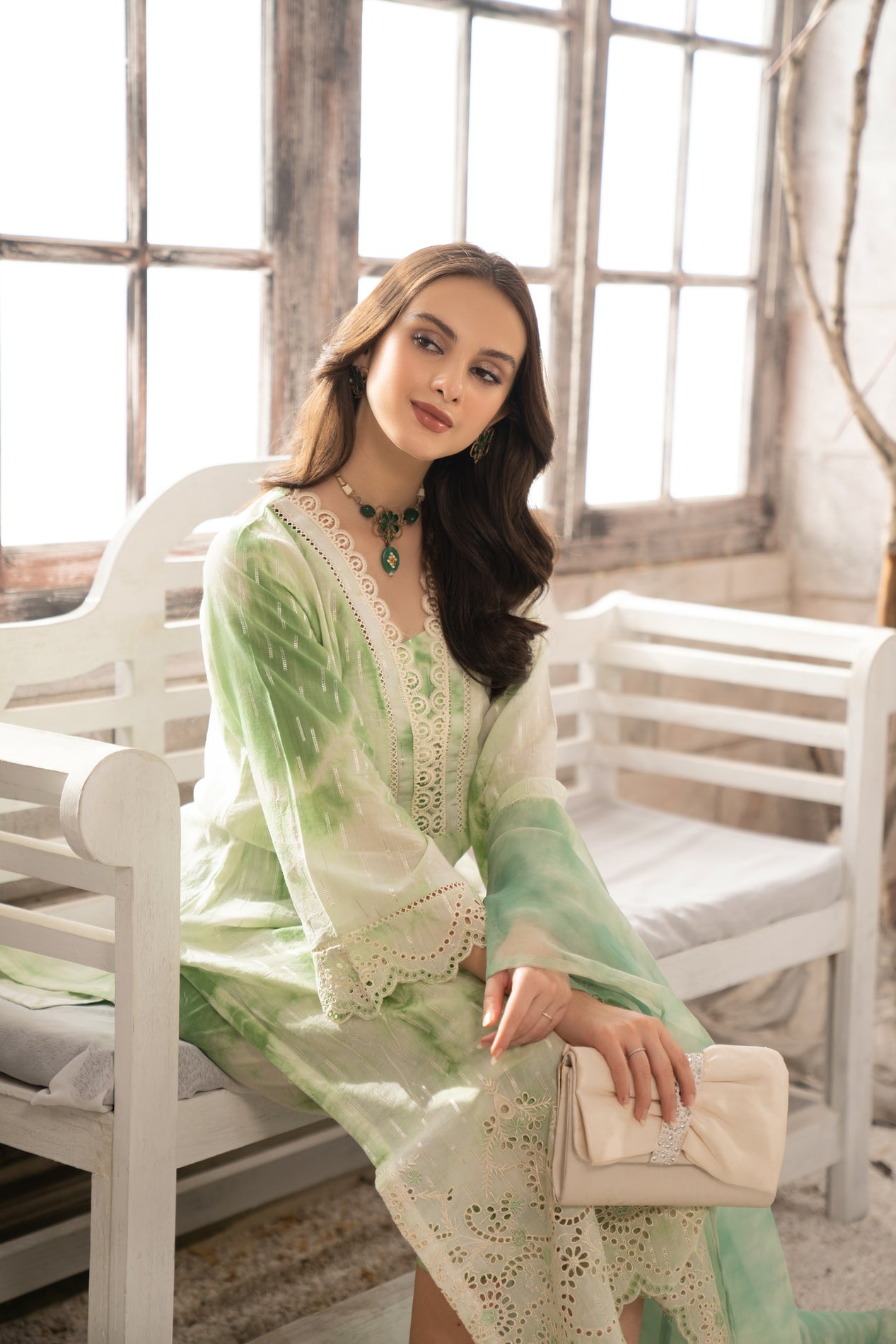 3pc Lawn Dress by Aabpara 09