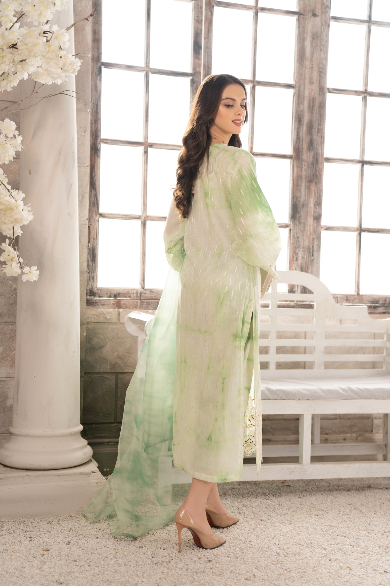 3pc Lawn Dress by Aabpara 09