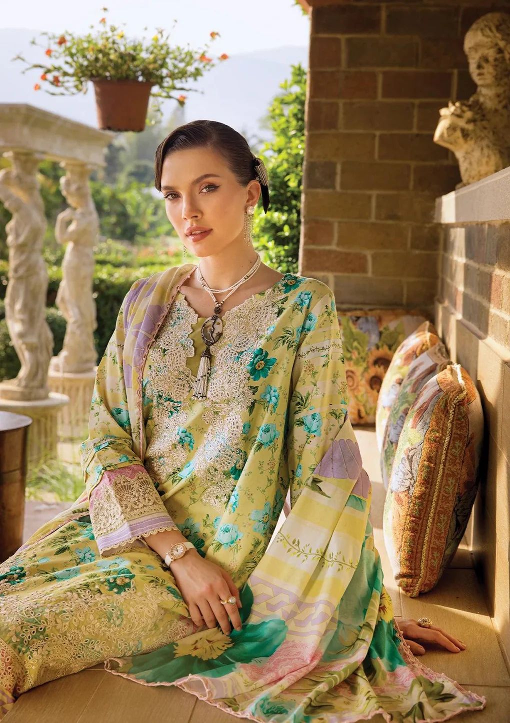 ELAF Chikankari Lawn MISTY SERENADE ECT-06B