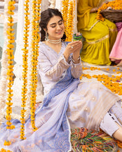 Zeenat-e-Eid Jacquard Lawn Collection by Mona MZE1