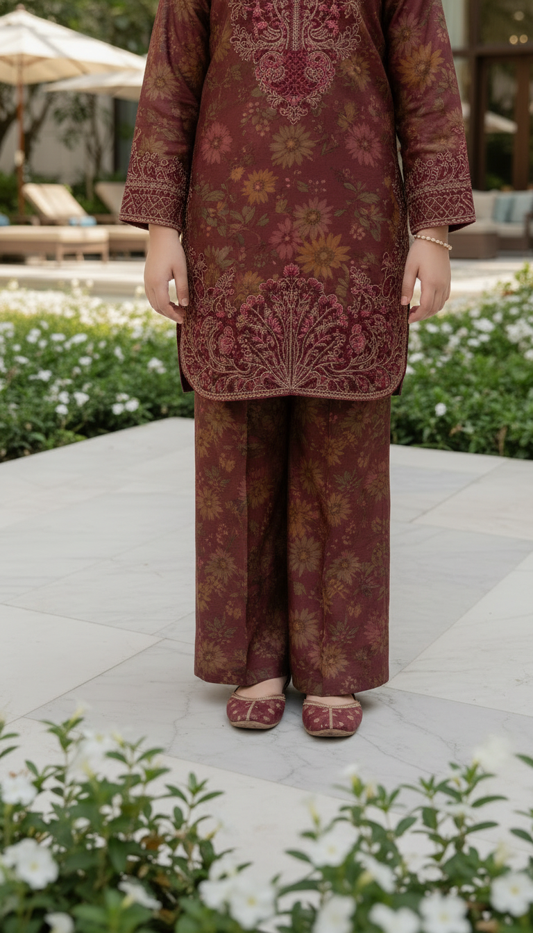 SM9 Sitara by Mohagni 3pc Girls Suit with Monar Dupatta