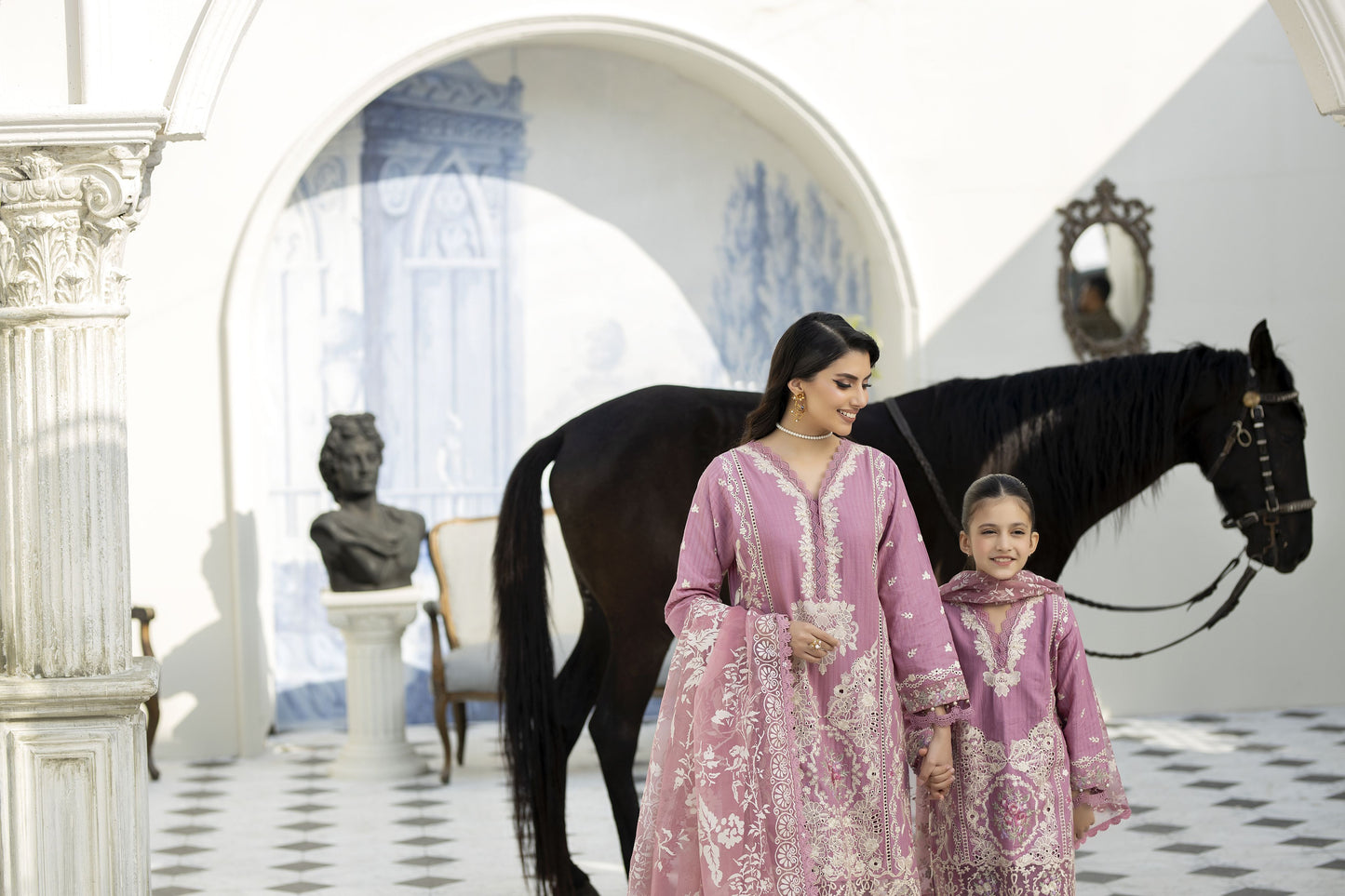 Saffron Jacquard Lawn Collection by Mona SME2