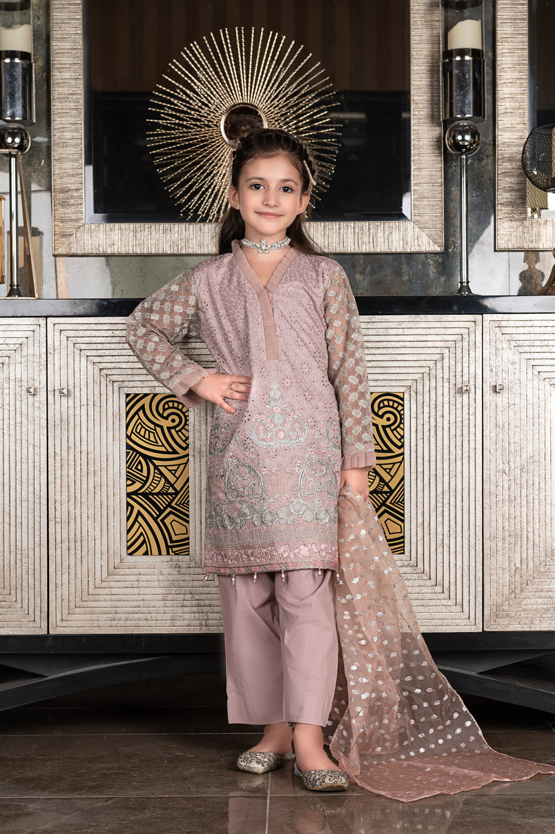 3pc Cotton Girls Dress MCE5