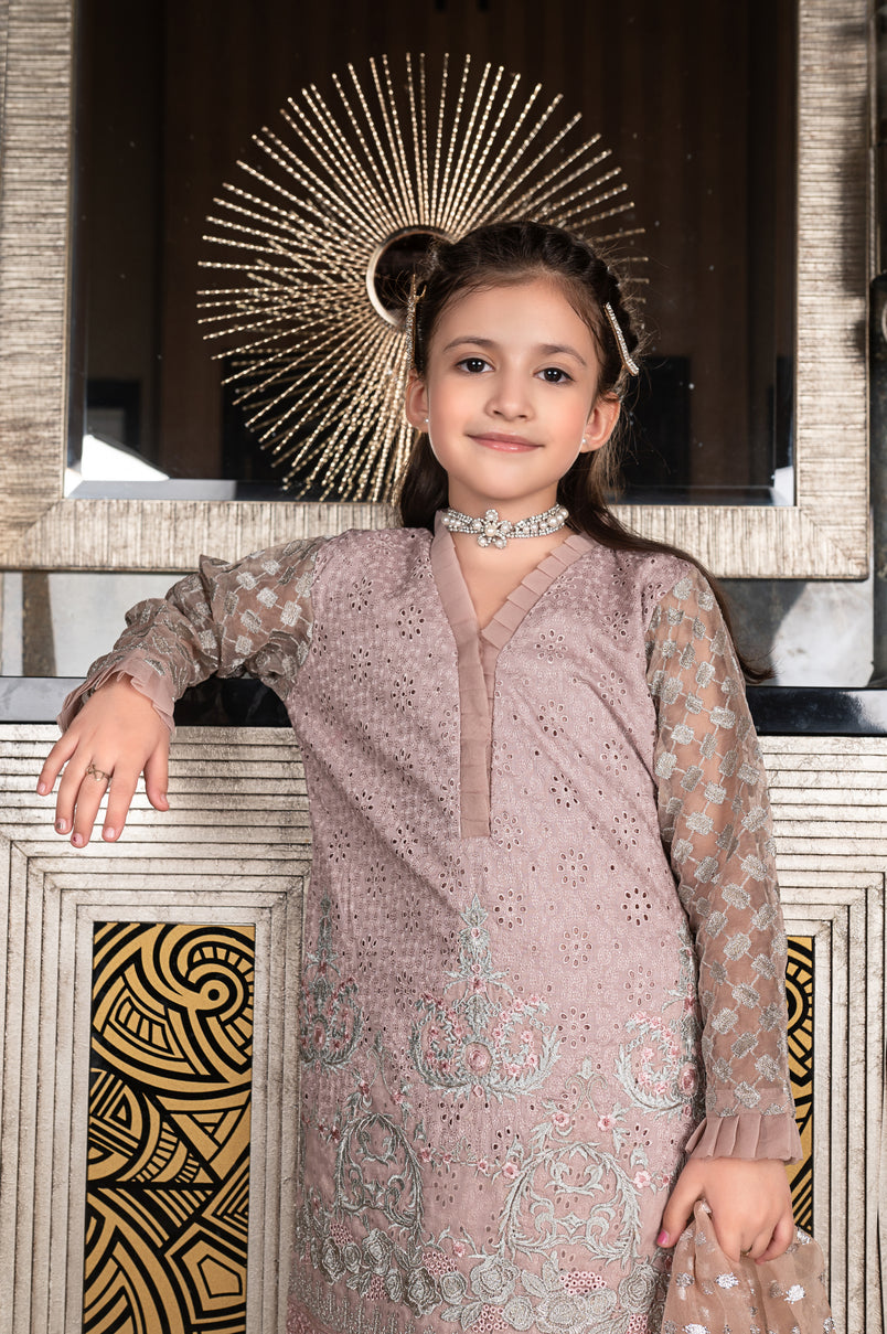 3pc Cotton Girls Dress MCE5