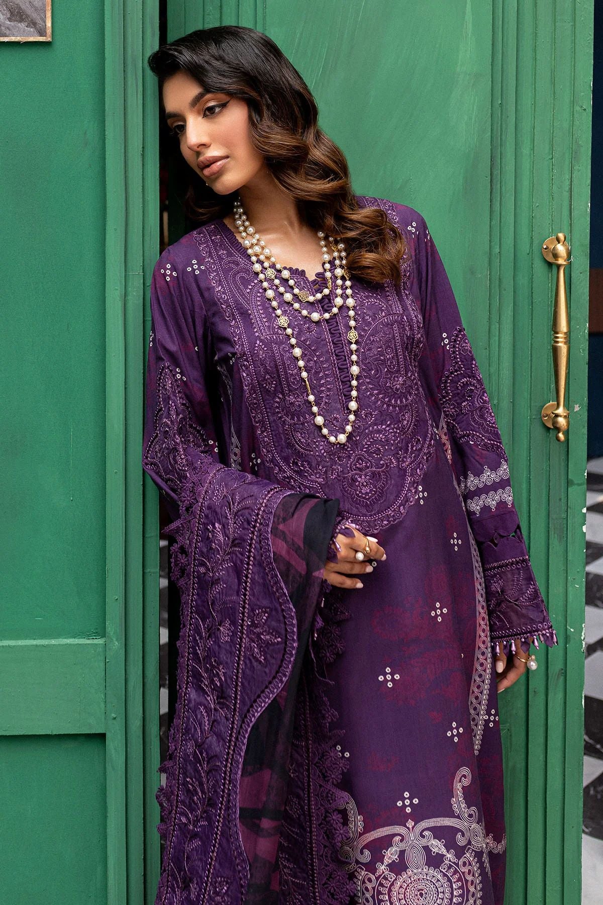 Nureh Gardenia Winter Collection -Women Linen Slub Dresses GS-166