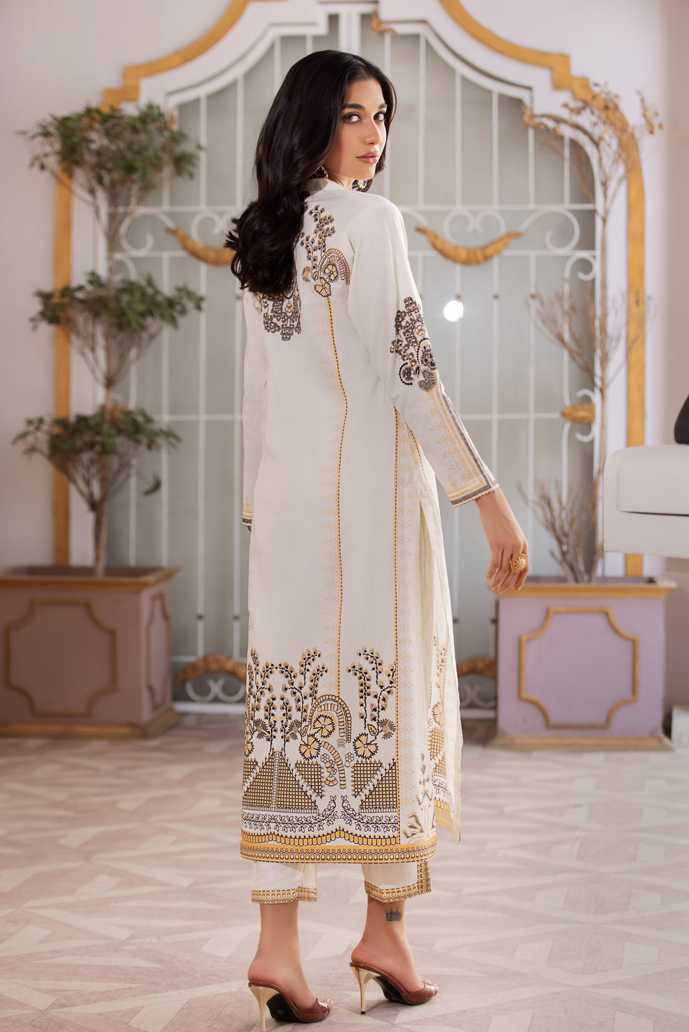 ZAIWA 2pc Printed Dress 10