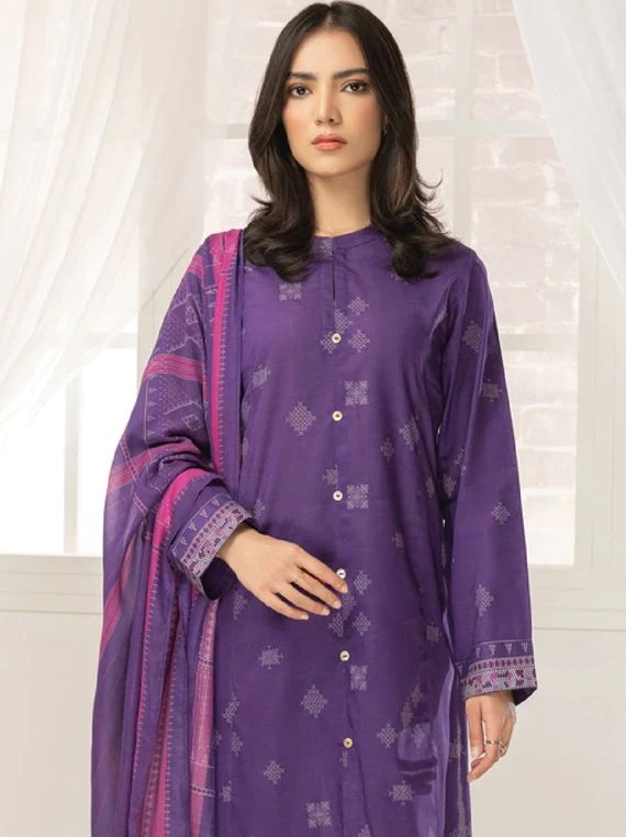 fitted lace wedding dress Purple Limelight Princess Gown – Bambah main image 0
