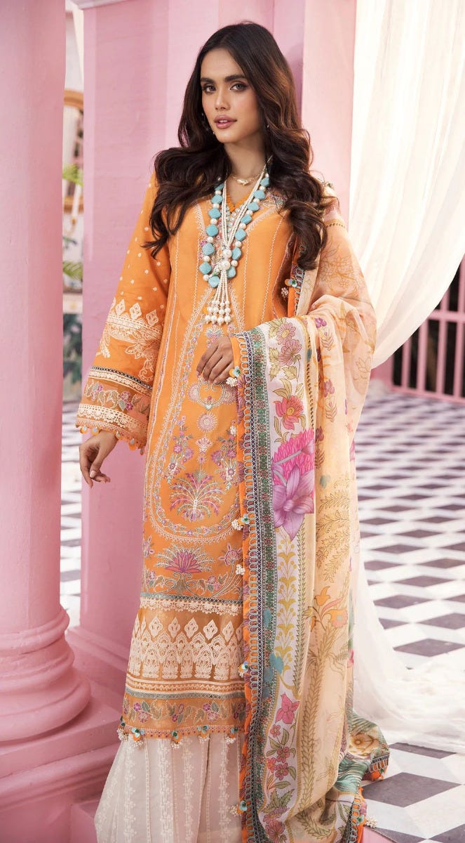 Anaya by Kiran Chaudhry Viva Lawn Ready to Wear 3 Pcs Dress 09