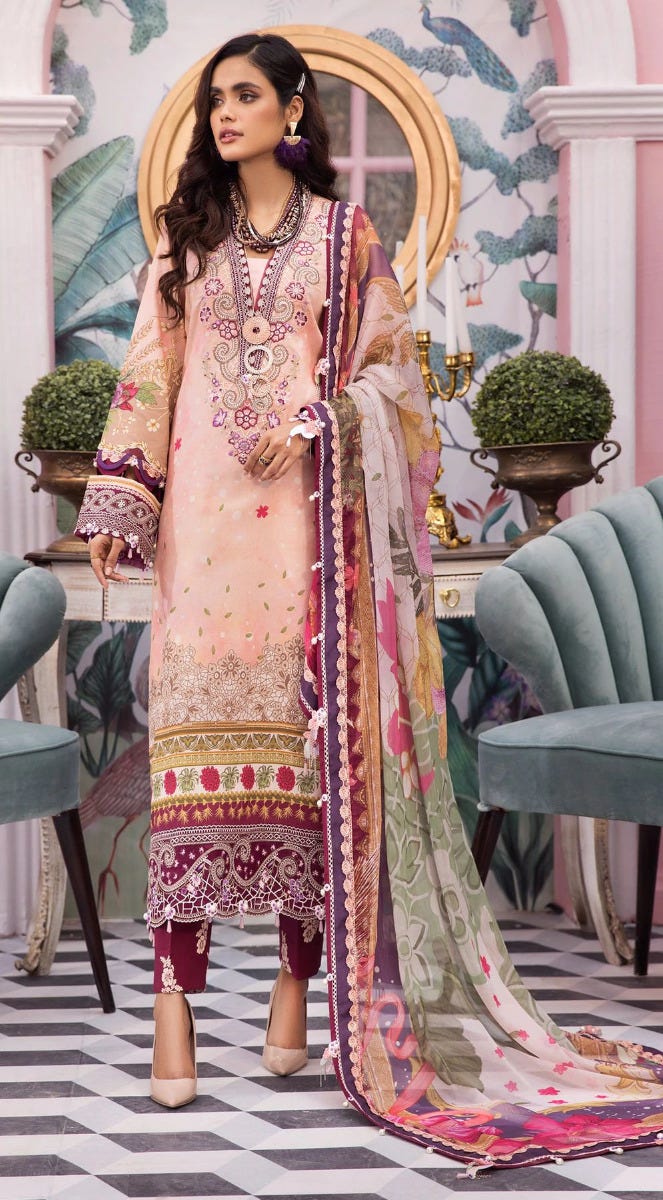 Anaya by Kiran Chaudhry Viva Lawn Ready to Wear 3 Pcs Dress 20