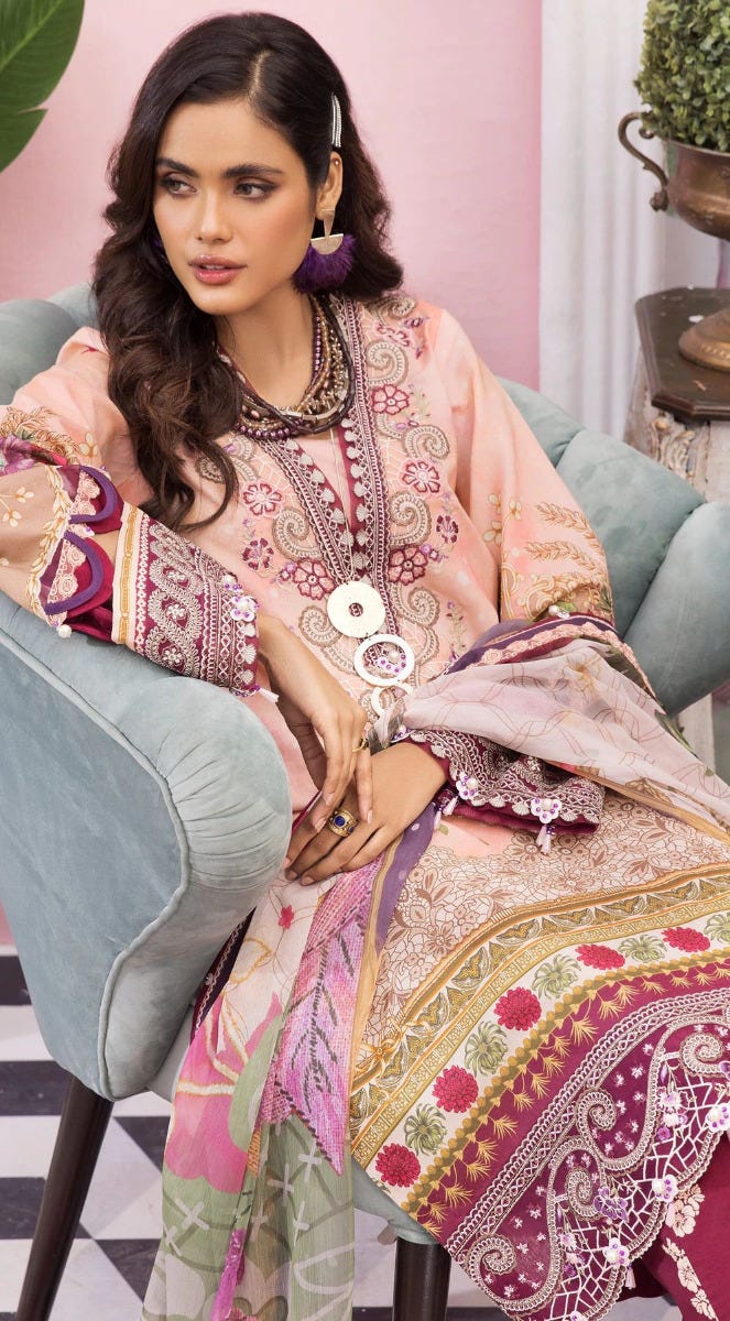 Anaya by Kiran Chaudhry Viva Lawn Ready to Wear 3 Pcs Dress 20