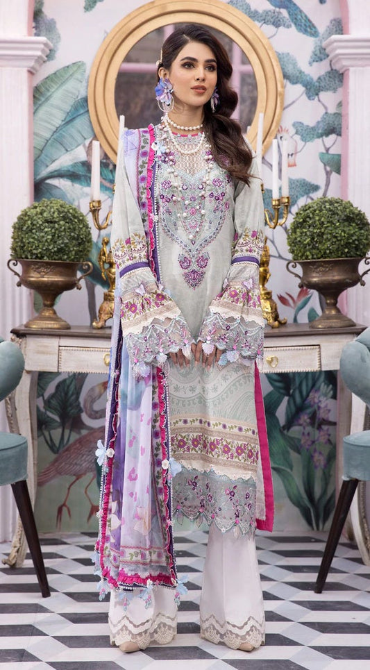 Anaya by Kiran Chaudhry Viva  Lawn Ready to Wear 3 Pcs Dress 17