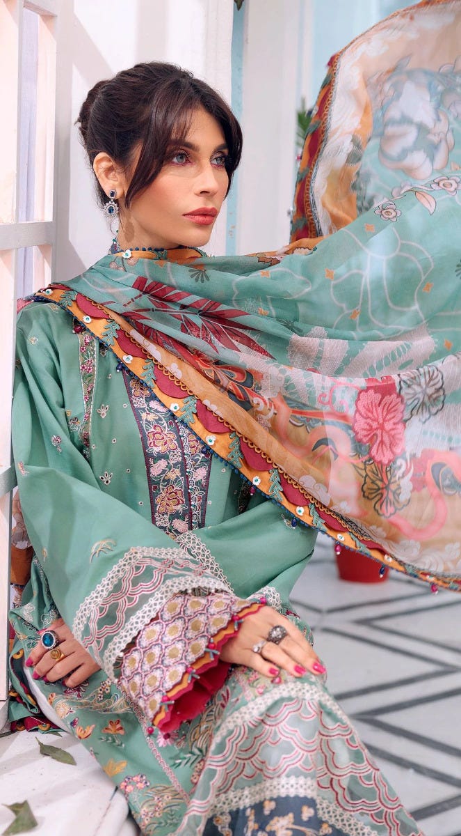 Luxury Lawn Ready to Wear Collection of Anaya by Kiran Chaudhry 02