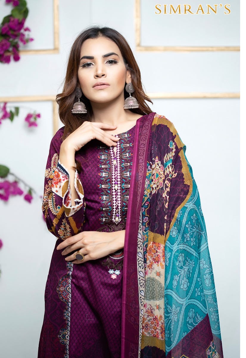 Ready to Wear Embroidered Collection by Simrans 02