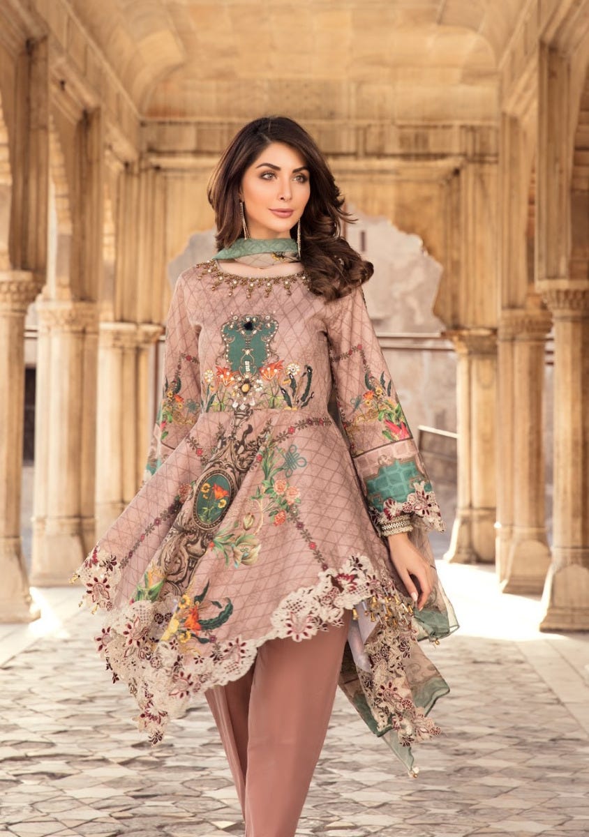Ready to wear Embroidered Eid Dress by Simrans Ready to wear Embroidered Eid Dress by Simrans