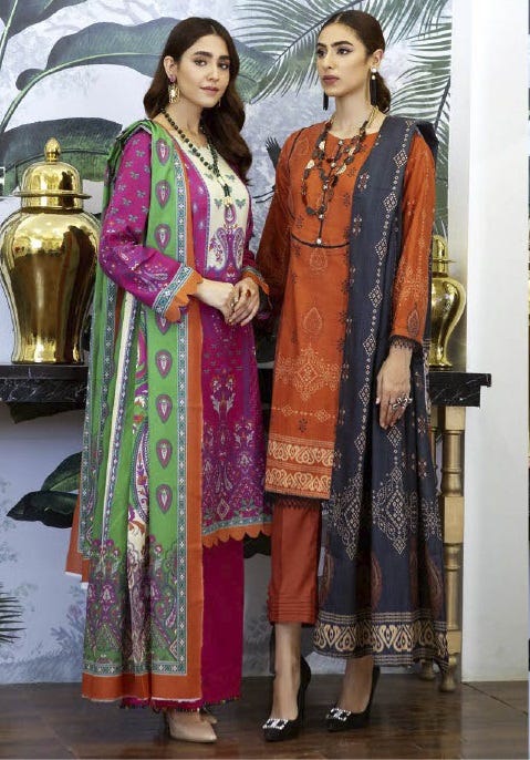 Ready to Wear Khadar Collection by Cross Stitch 04