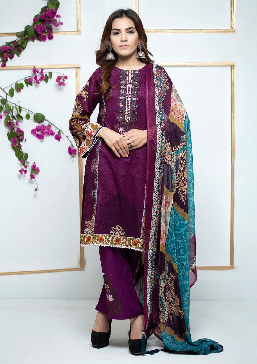 Ready to Wear Embroidered Collection by Simrans 02