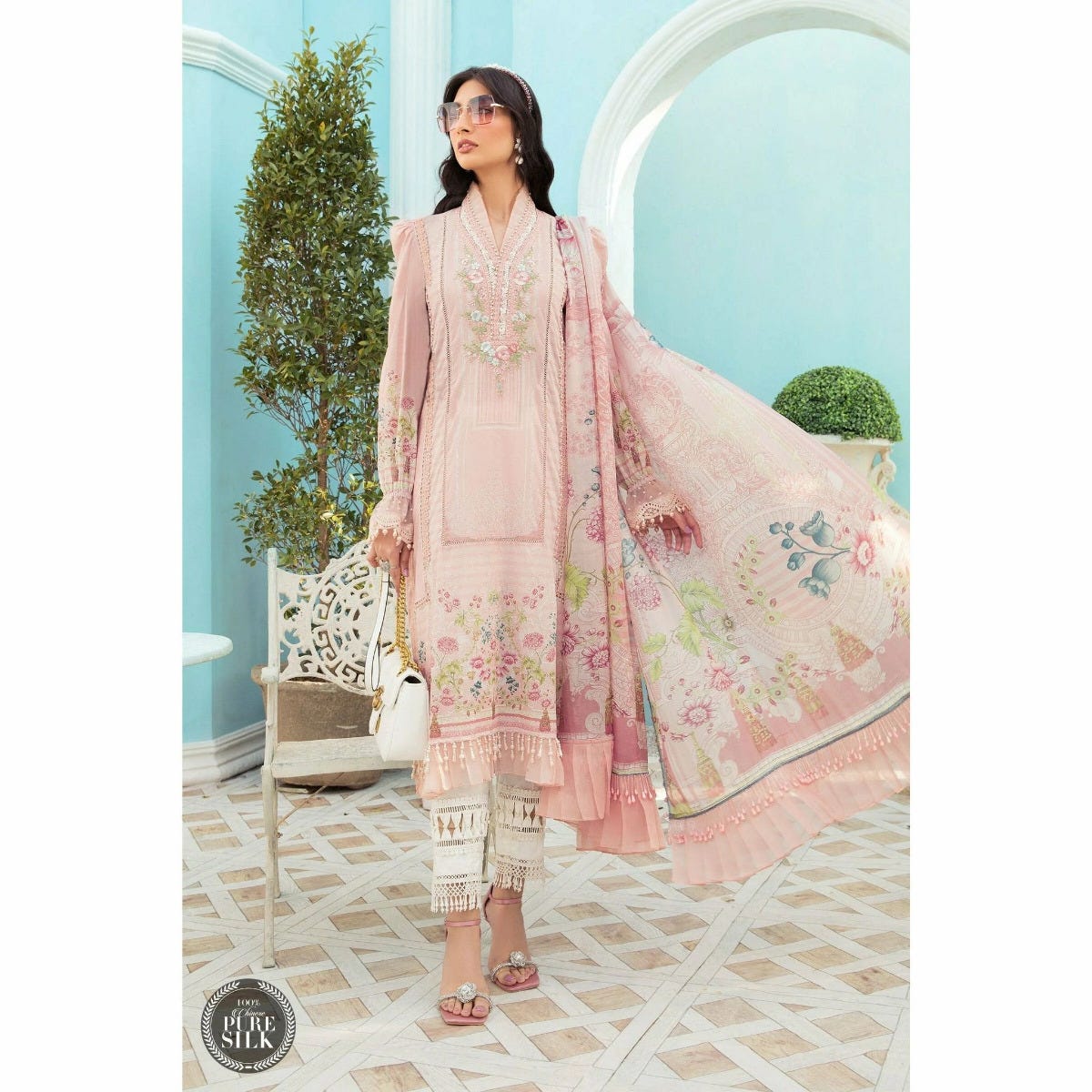 Maria B MPrints Ready to Wear MPT-1301-A