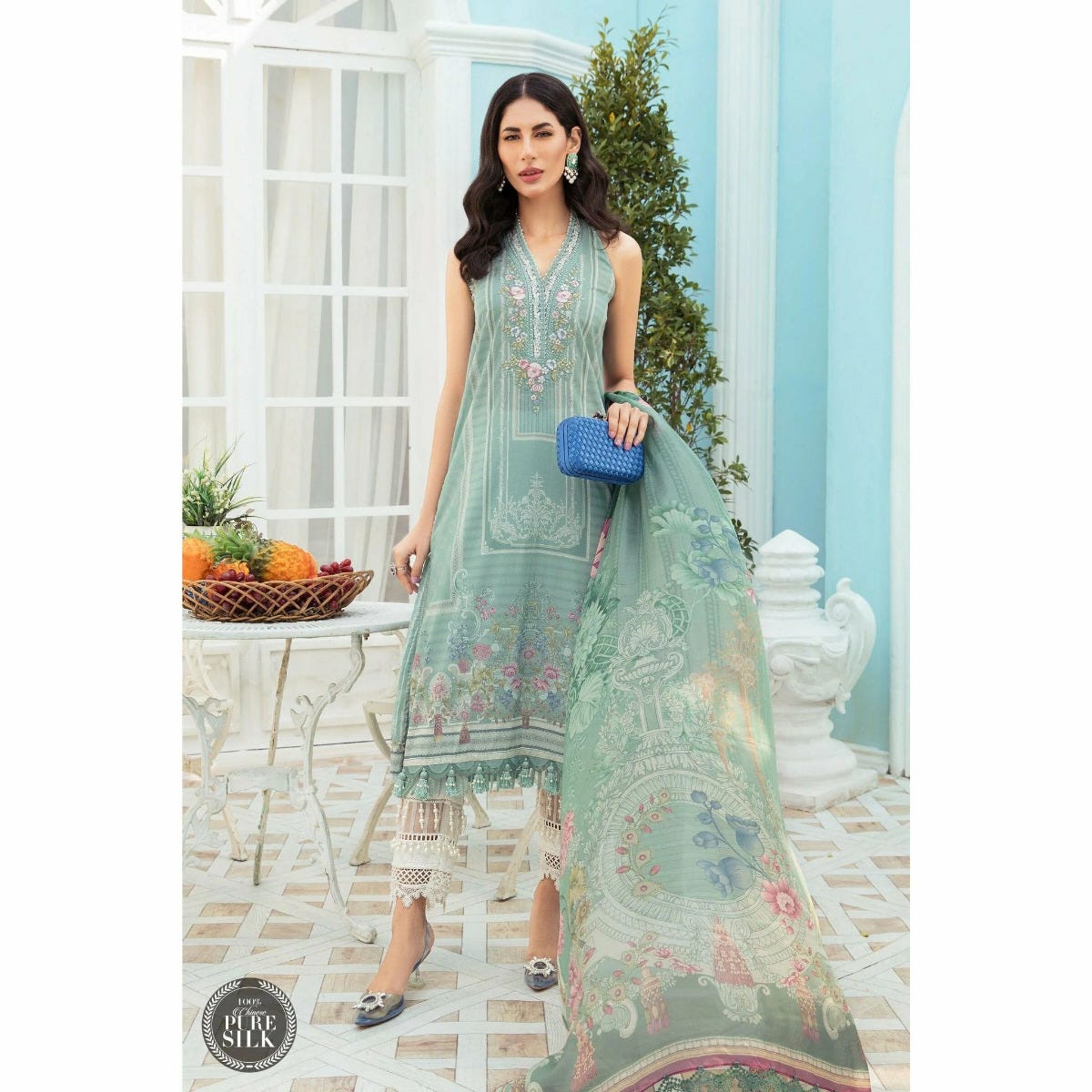 Maria B MPrints Ready to Wear MPT-1301-B