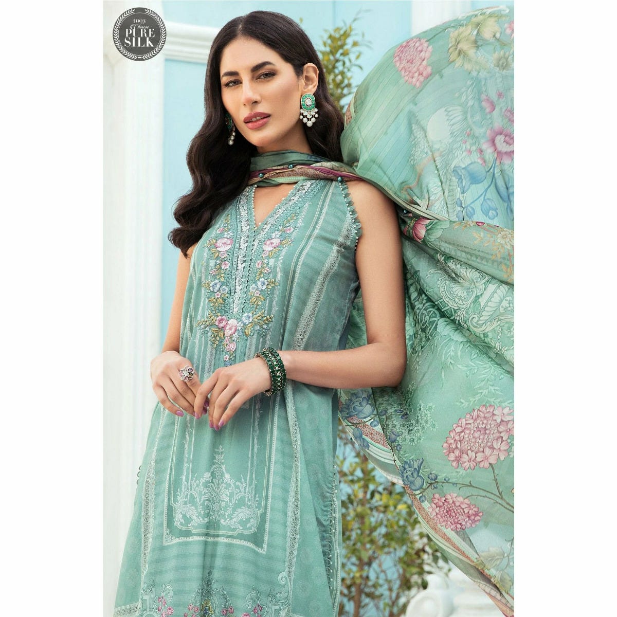 Maria B MPrints Ready to Wear MPT-1301-B