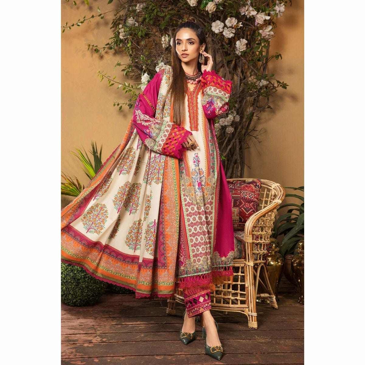 Maria B MPrints Ready to Wear MPT-1302-A