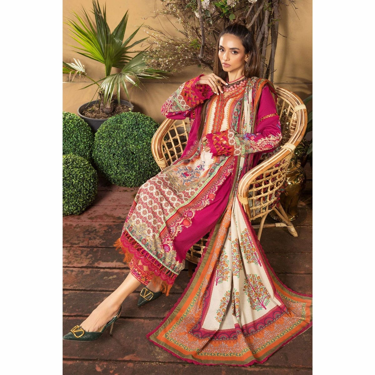 Maria B MPrints Ready to Wear MPT-1302-A