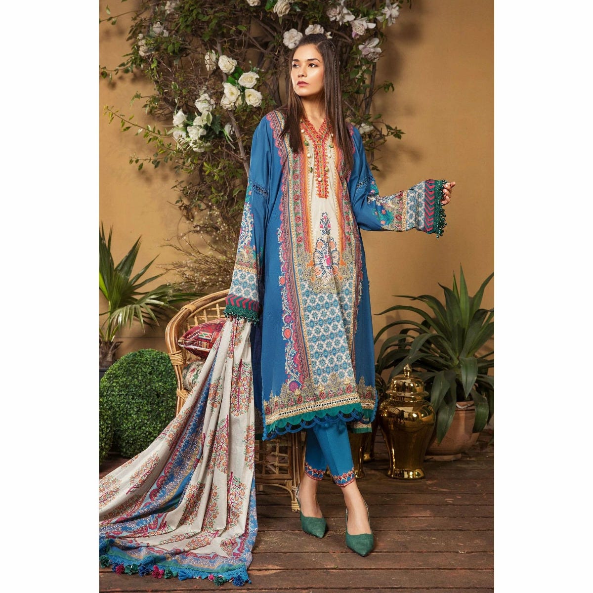 Maria B MPrints Ready to Wear MPT-1302-B