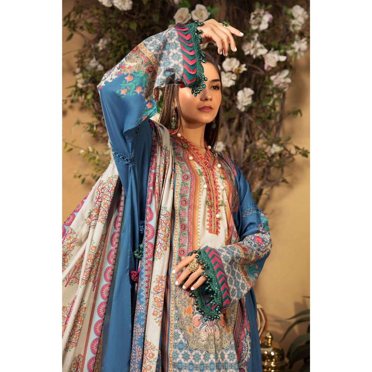 Maria B MPrints Ready to Wear MPT-1302-B
