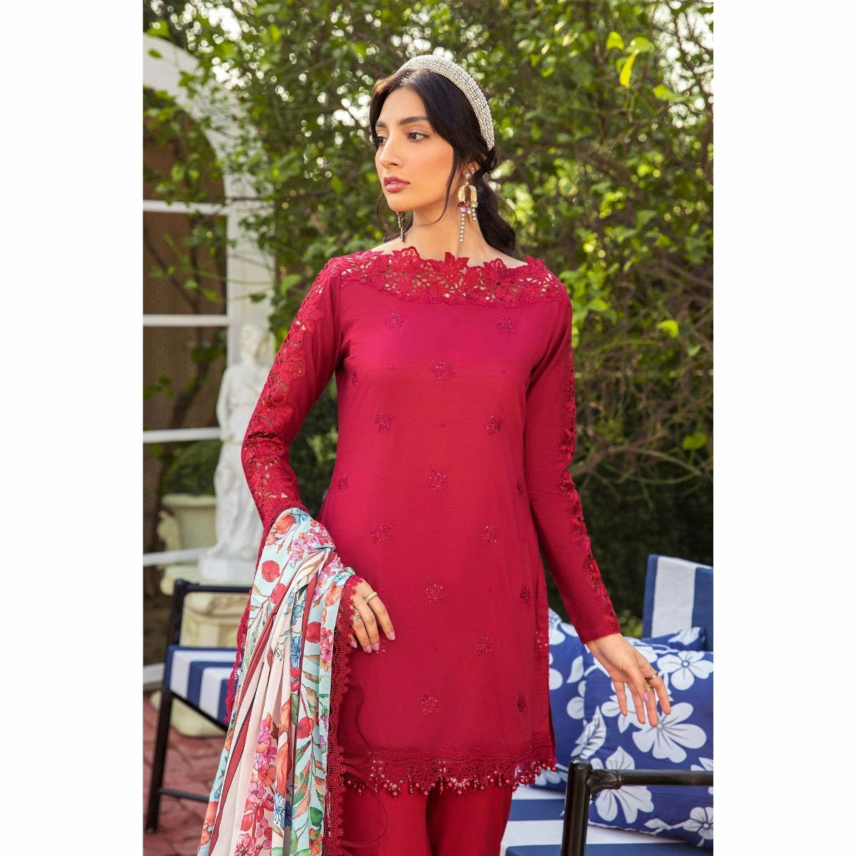 Maria B MPrints Ready to Wear MPT-1303-B