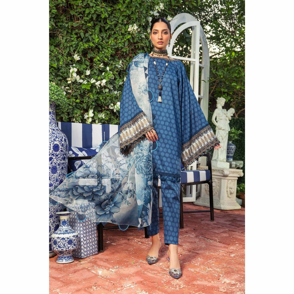 Maria B MPrints Ready to Wear MPT-1304-B