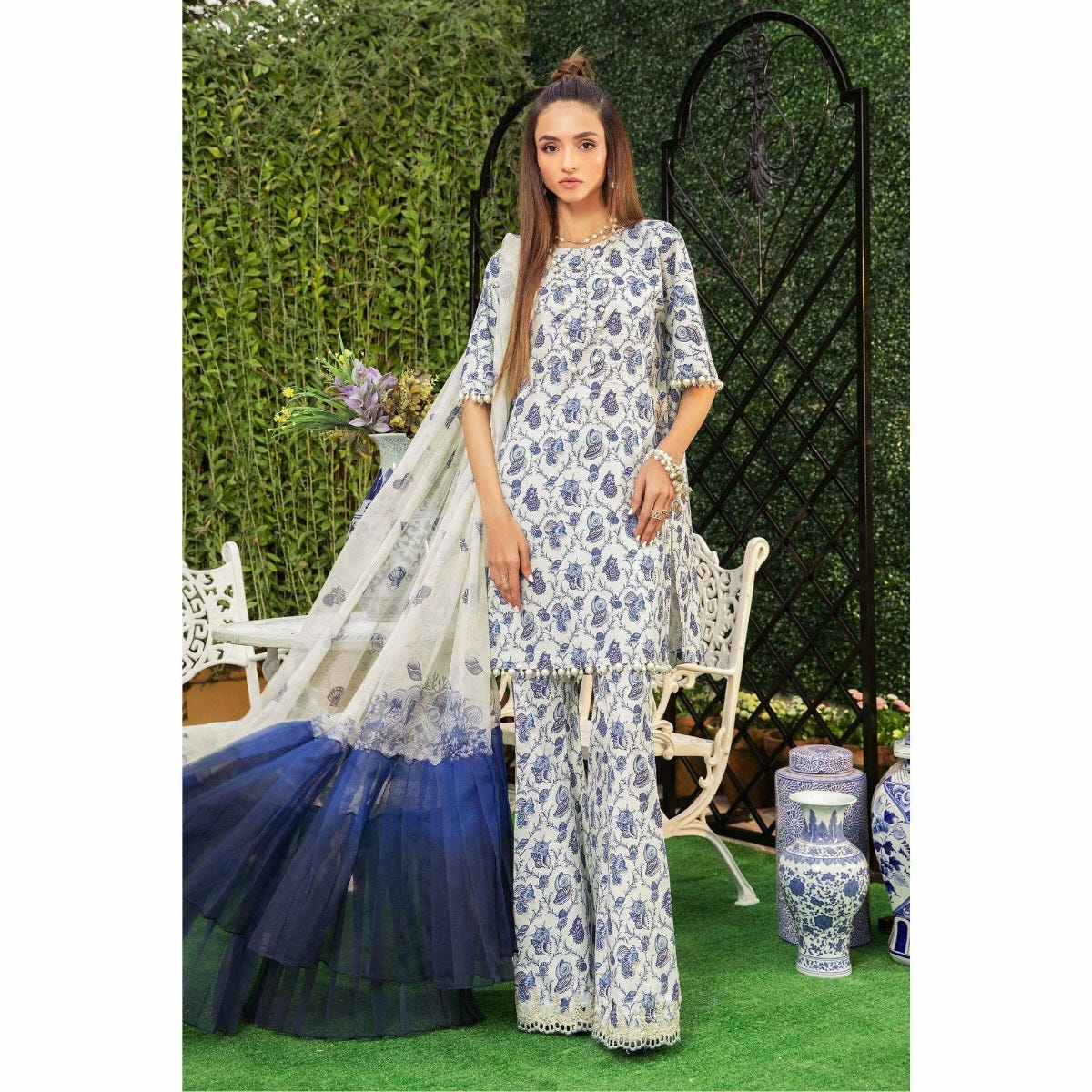 Maria B MPrints Ready to Wear MPT-1306-A
