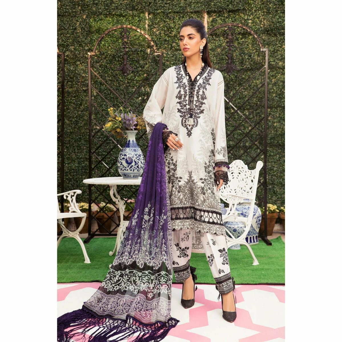 Maria B MPrints Ready to Wear MPT-1307-A