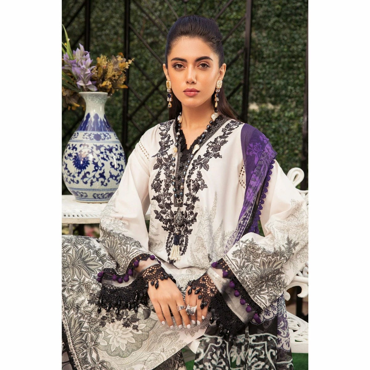 Maria B MPrints Ready to Wear MPT-1307-A