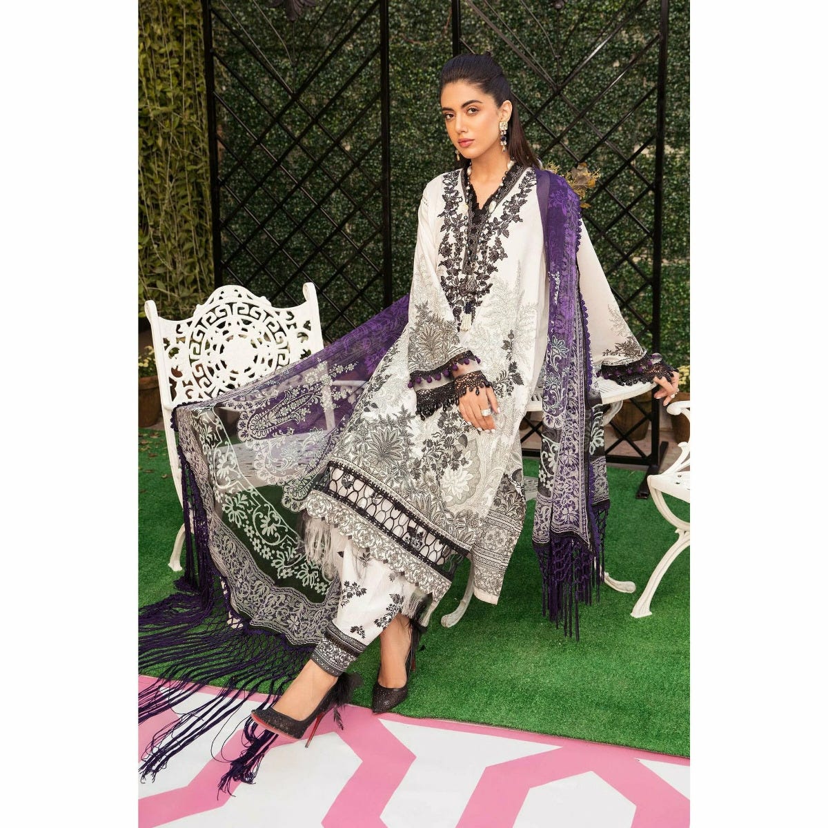 Maria B MPrints Ready to Wear MPT-1307-A