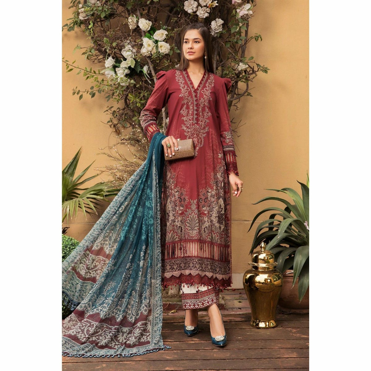Maria B MPrints Ready to Wear MPT-1307-B